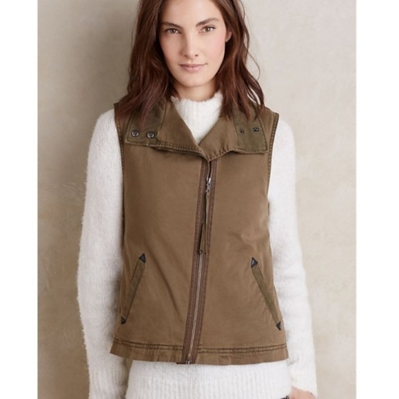 Anthropologie Jackets & Blazers - Anthro Marrakech Sherpa Lined Utility Vest